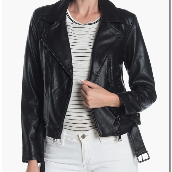 Elodie Vegan Leather Jacket Barely Worn!! - Picture 1 of 4